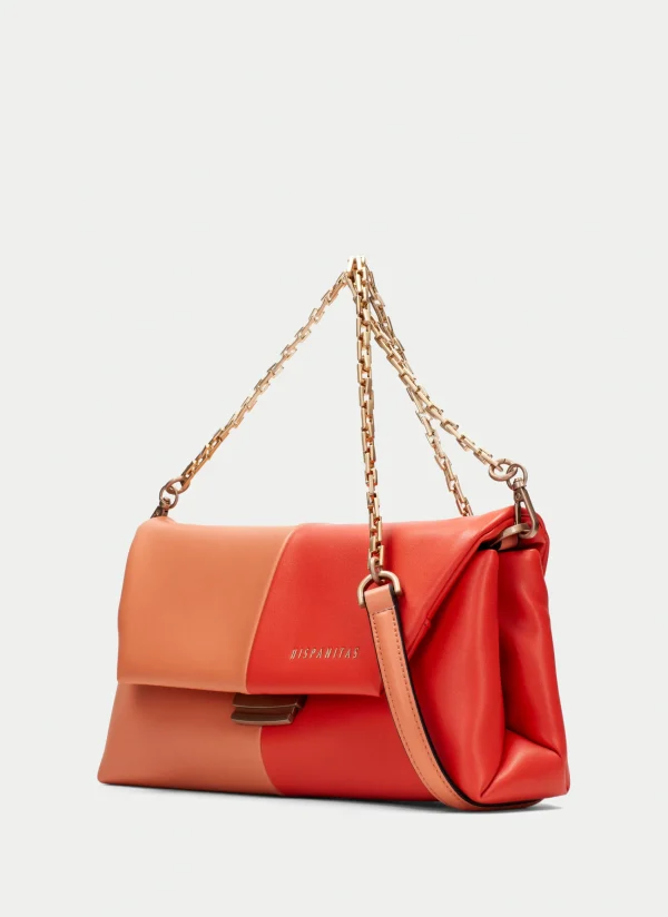 HISPANITAS Bolsa de ombro  coral-scarlet