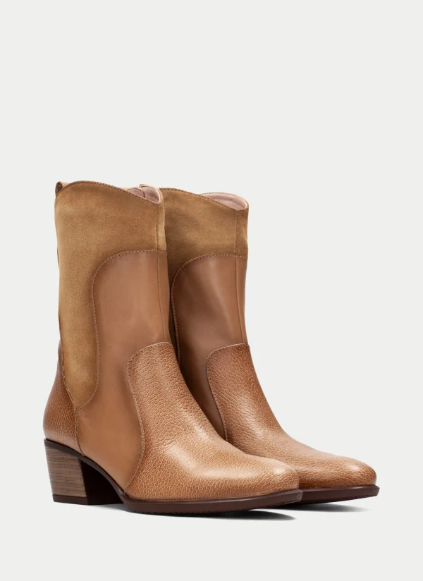 HISPANITAS Bota Cowboy madeira gobi