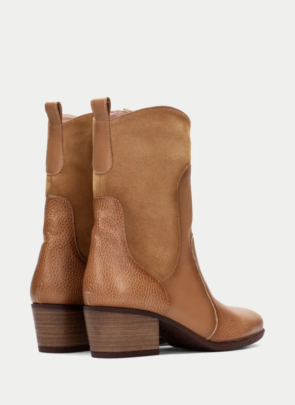 HISPANITAS Bota Cowboy madeira gobi