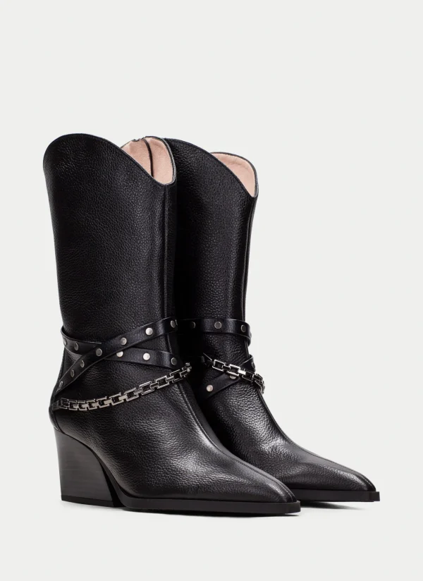 HISPANITAS Bota sidney preto