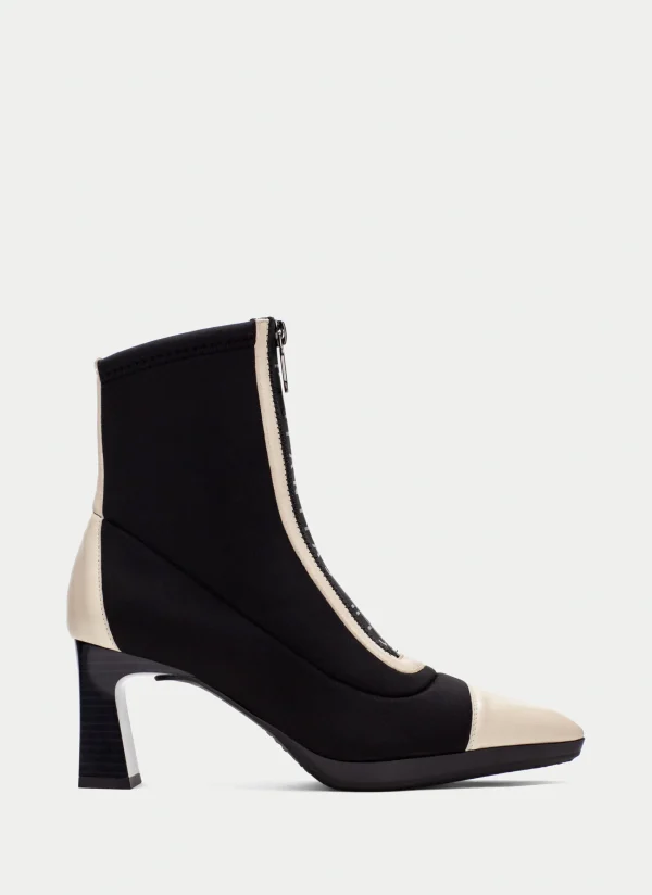 HISPANITAS Botins ankara preto-milk