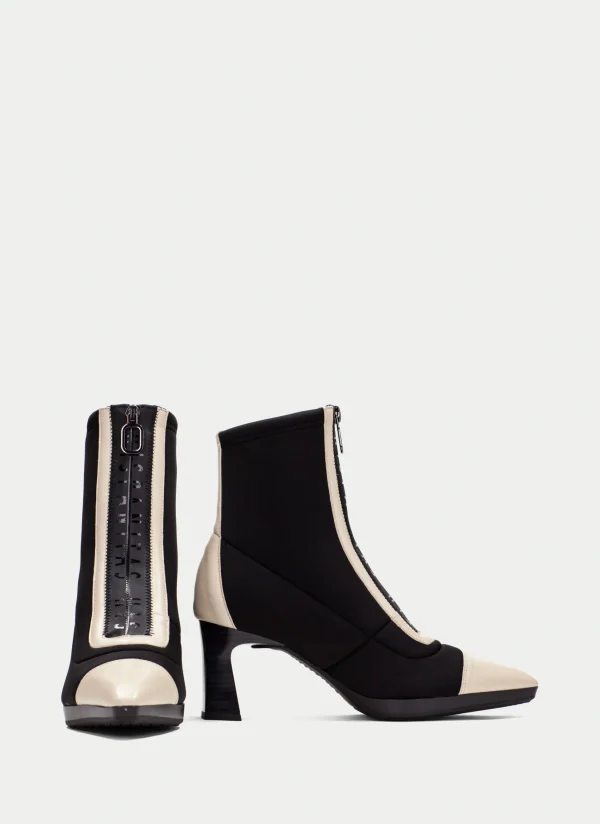 HISPANITAS Botins ankara preto-milk