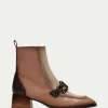 HISPANITAS Botins charlize apricot-marfil