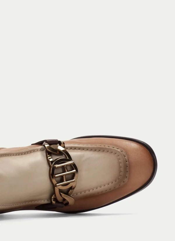 HISPANITAS Botins charlize apricot-marfil