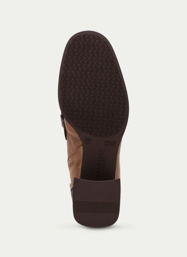 HISPANITAS Botins charlize apricot-marfil
