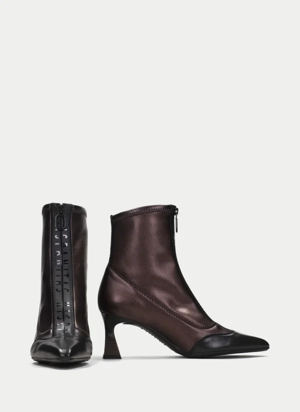HISPANITAS Botins dalia preto-bronze