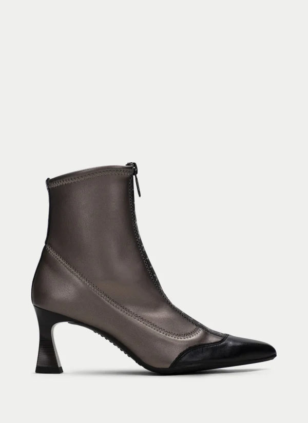 HISPANITAS Botins dalia preto-chumbo
