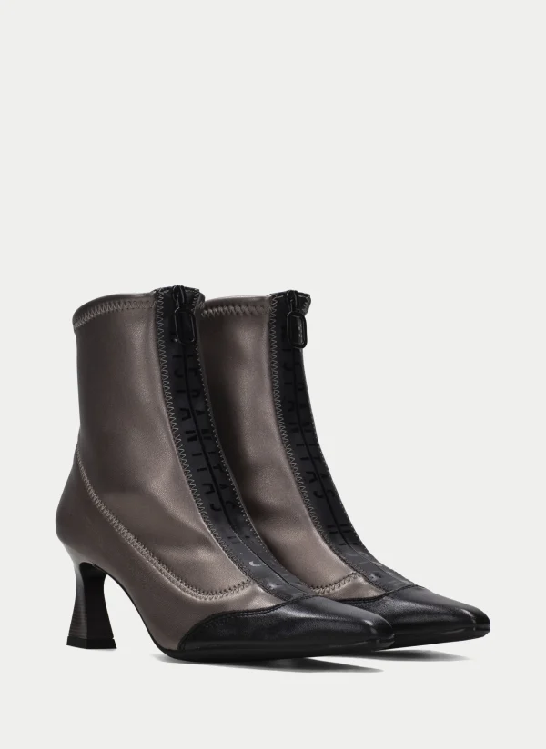 HISPANITAS Botins dalia preto-chumbo