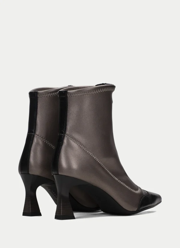 HISPANITAS Botins dalia preto-chumbo