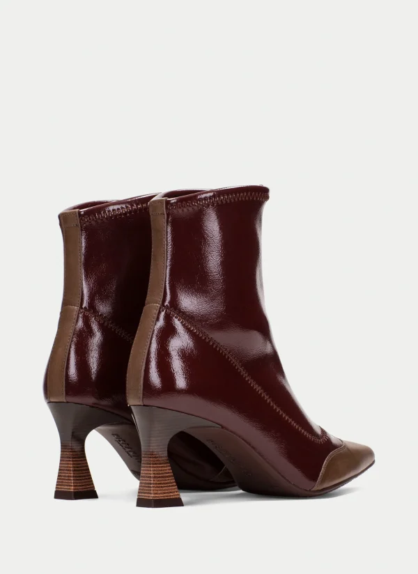 HISPANITAS Botins dalia taupe-marron