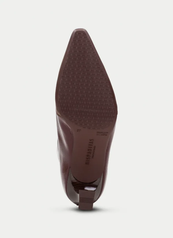 HISPANITAS Botins dalia taupe-marron