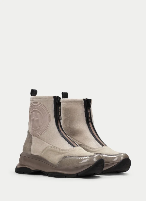 HISPANITAS Botins Desportivos alaska taupe-ivory