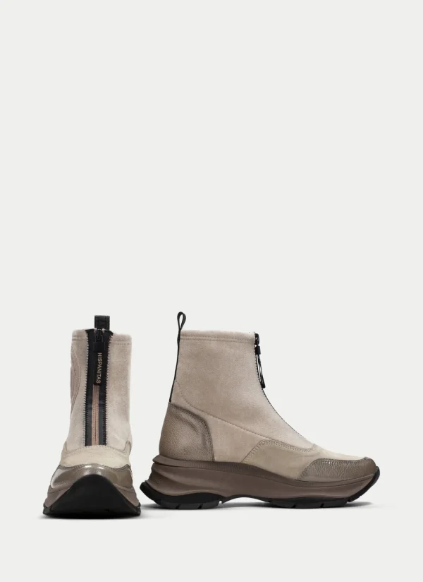 HISPANITAS Botins Desportivos alaska taupe-ivory