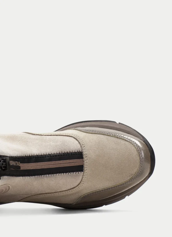 HISPANITAS Botins Desportivos alaska taupe-ivory