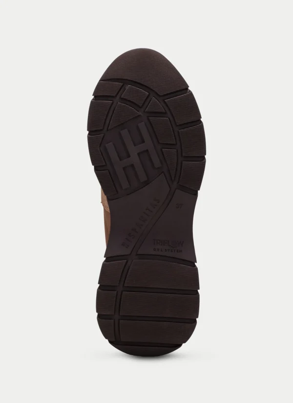HISPANITAS Botins Desportivos alaska marrom-apricot