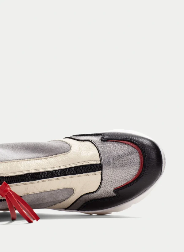 HISPANITAS Botins Desportivos helsinki preto-cinzento-vermelho