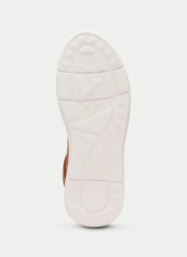 HISPANITAS Botins Desportivos oceania couro-mostarda-olive