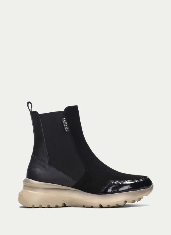 HISPANITAS Botins Desportivos polinesia preto