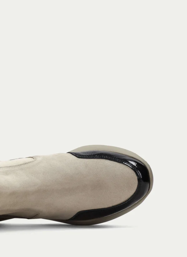 HISPANITAS Botins Desportivos polinesia negro-marfil