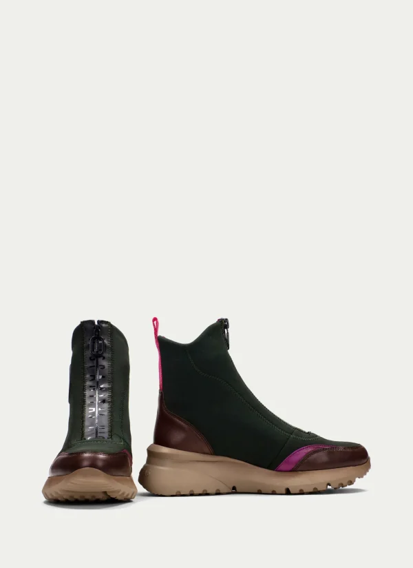 HISPANITAS Botins Desportivos polinesia marrom-forest