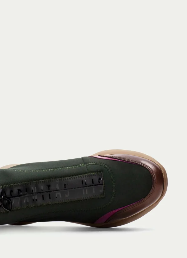 HISPANITAS Botins Desportivos polinesia marrom-forest