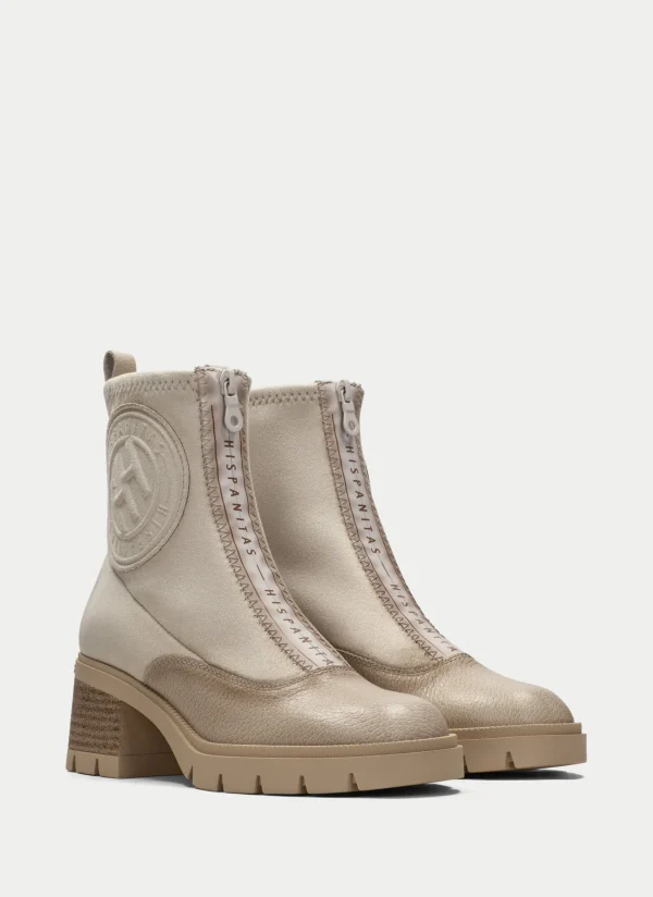 HISPANITAS Botins everest marfil