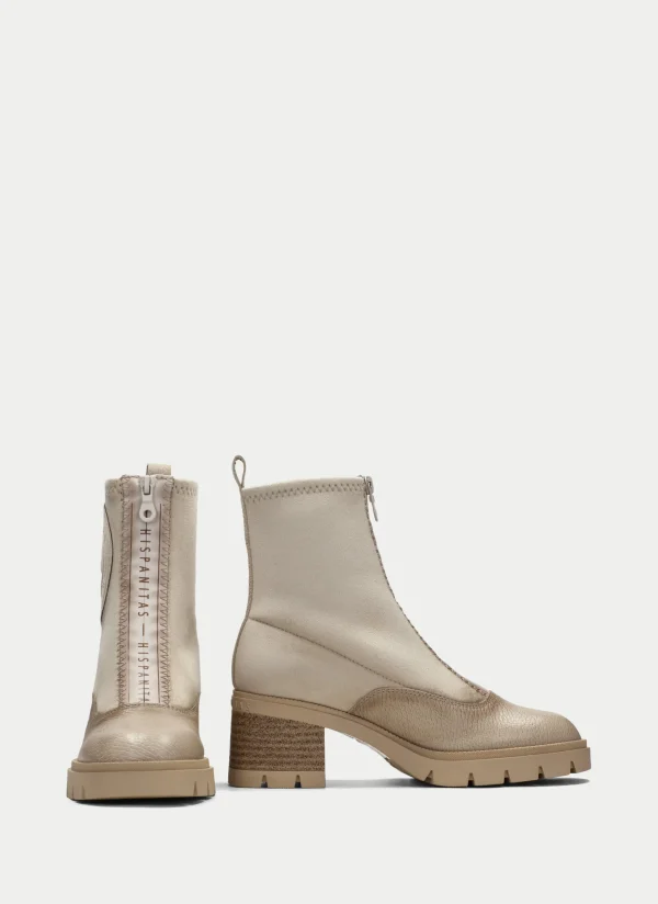 HISPANITAS Botins everest marfil