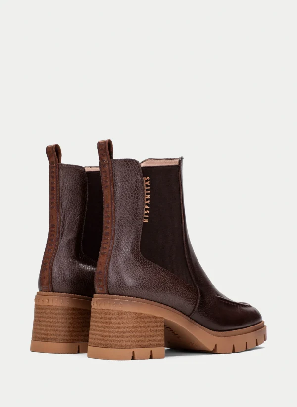 HISPANITAS Botins everest marrom