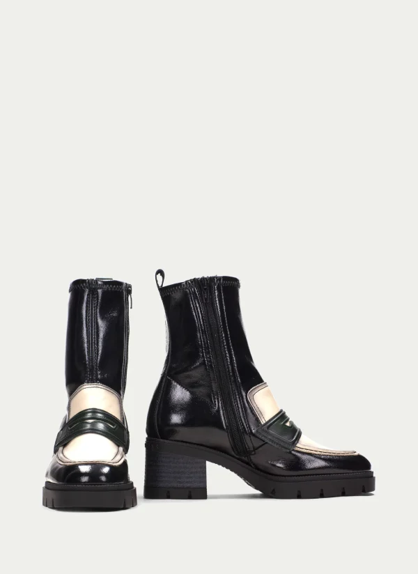 HISPANITAS Botins everest preto