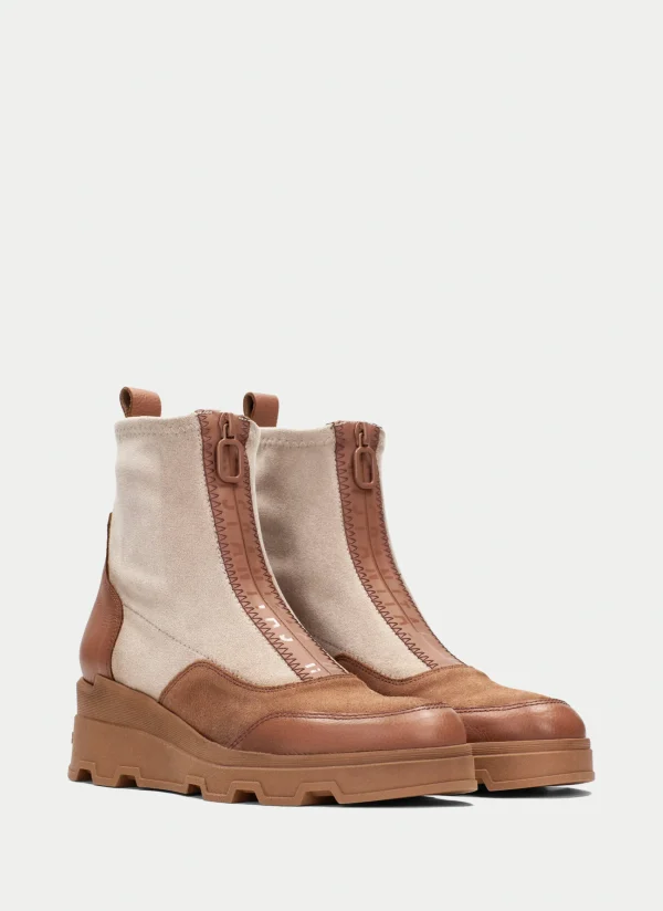 HISPANITAS Botins florencia almond
