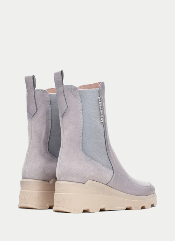 HISPANITAS Botins florencia cinzento