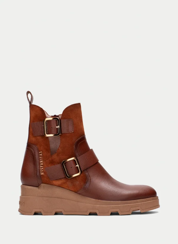 HISPANITAS Botins florencia couro