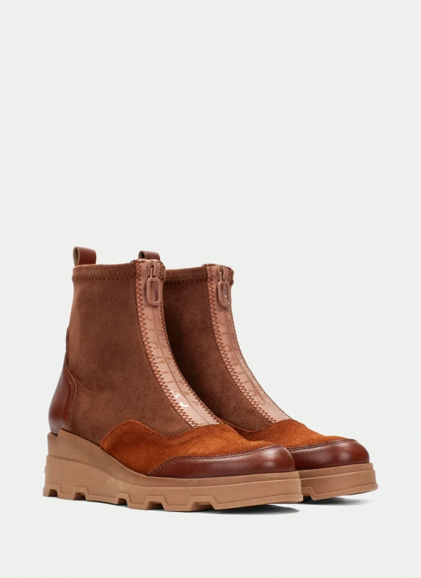 HISPANITAS Botins florencia couro