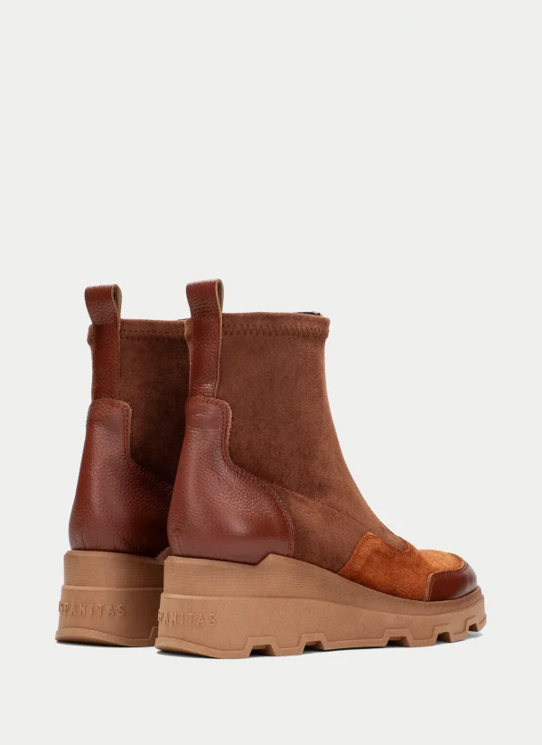 HISPANITAS Botins florencia couro