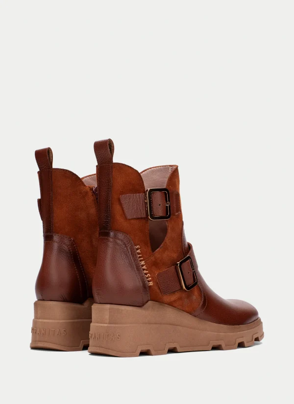 HISPANITAS Botins florencia couro