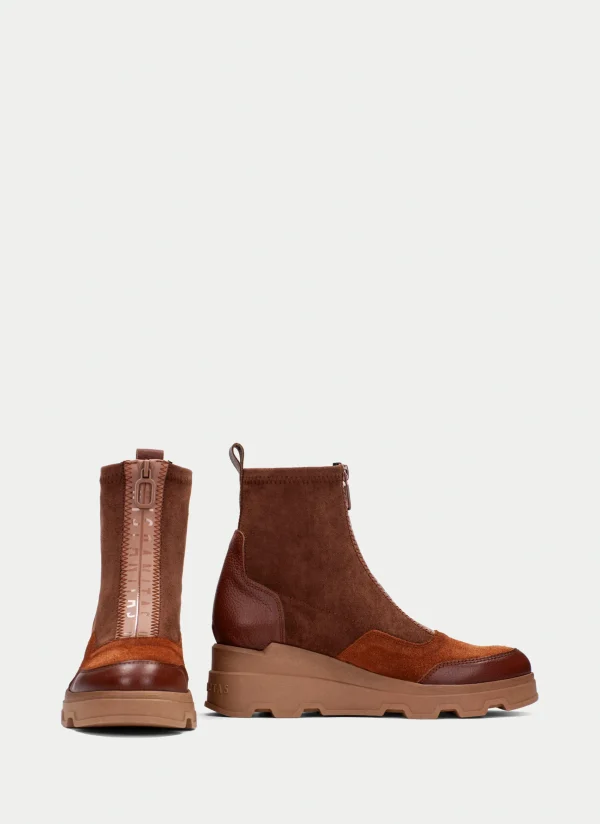 HISPANITAS Botins florencia couro