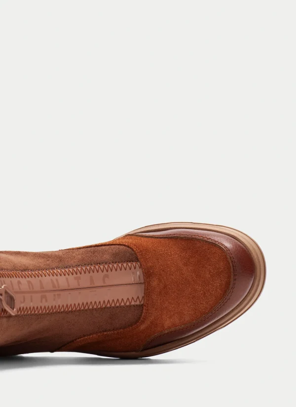 HISPANITAS Botins florencia couro