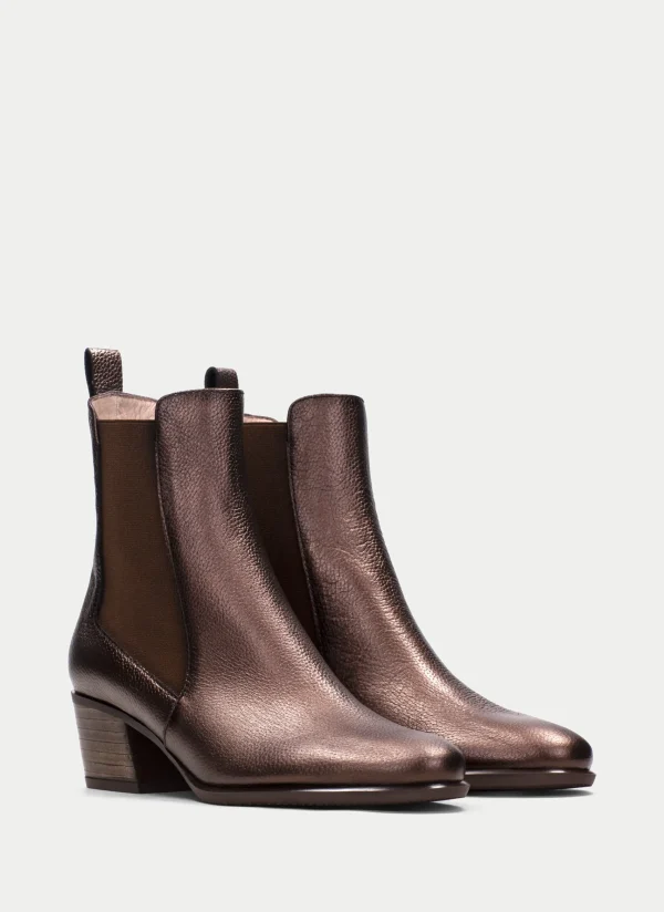 HISPANITAS Botins madeira bronze
