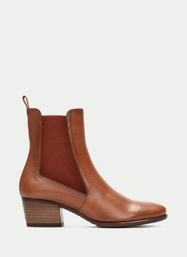 HISPANITAS Botins madeira couro