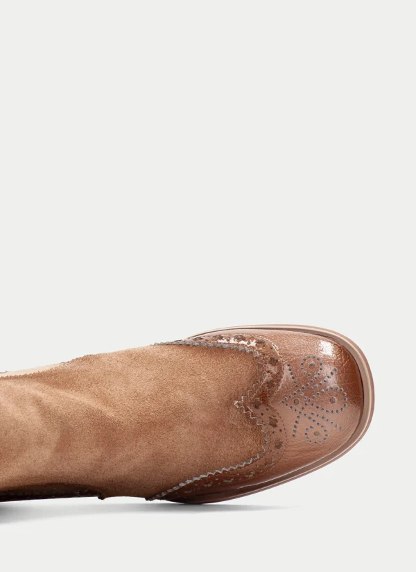 HISPANITAS Botins milan almond