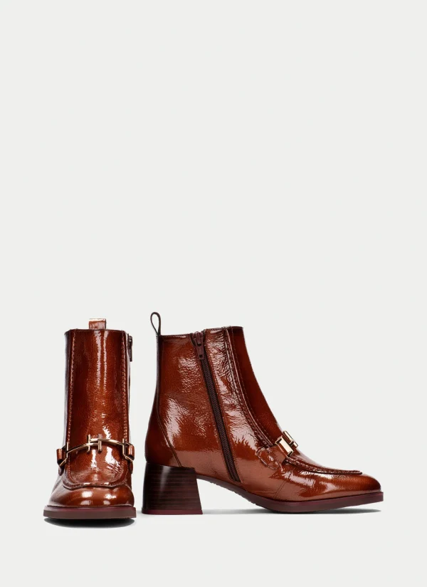 HISPANITAS Botins milan couro