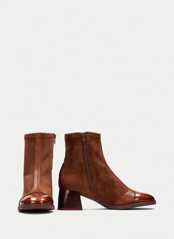 HISPANITAS Botins milan couro