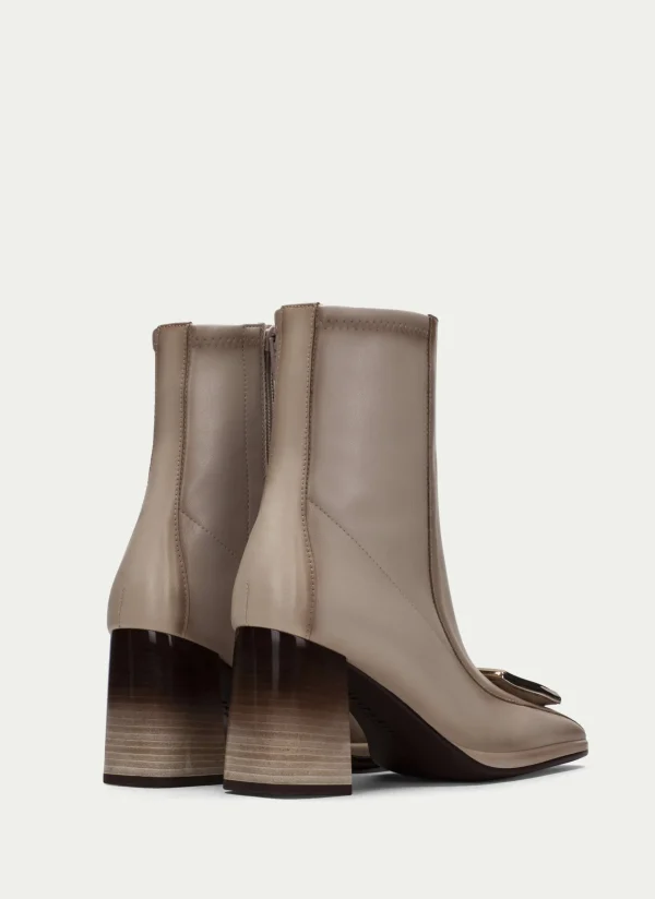 HISPANITAS Botins monaco marfil