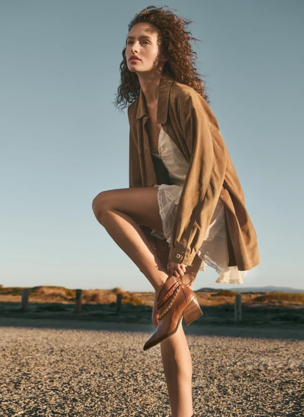 HISPANITAS Botins sidney couro