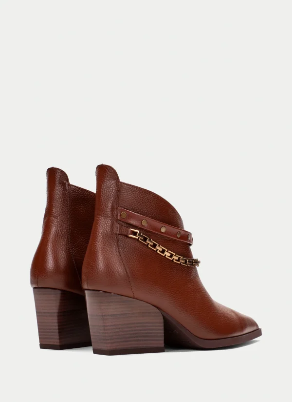 HISPANITAS Botins sidney couro