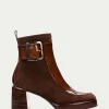 HISPANITAS Botins tokio couro