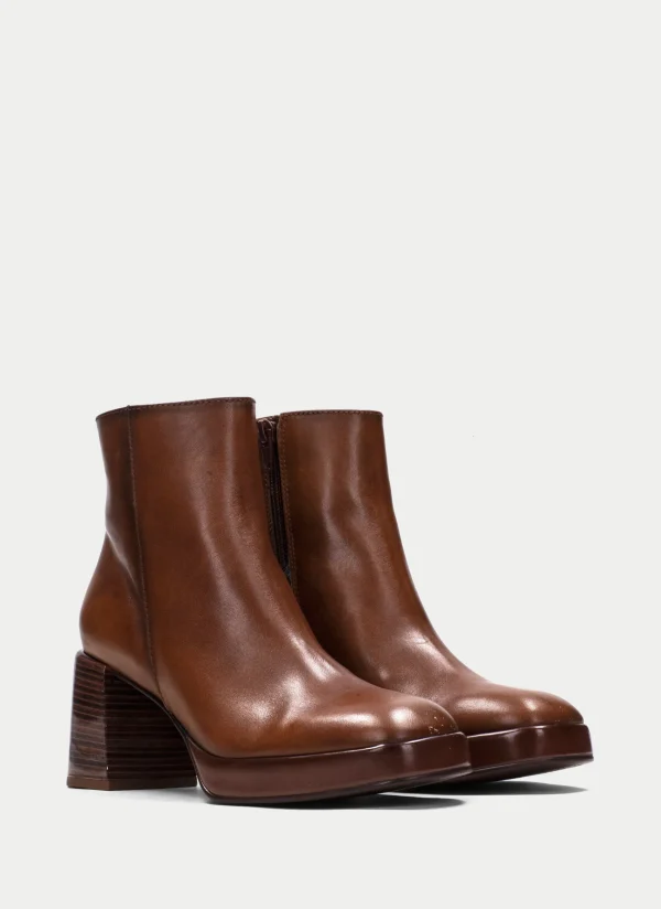 HISPANITAS Botins tokio couro