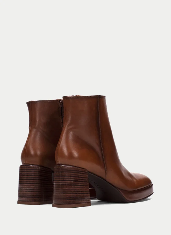 HISPANITAS Botins tokio couro