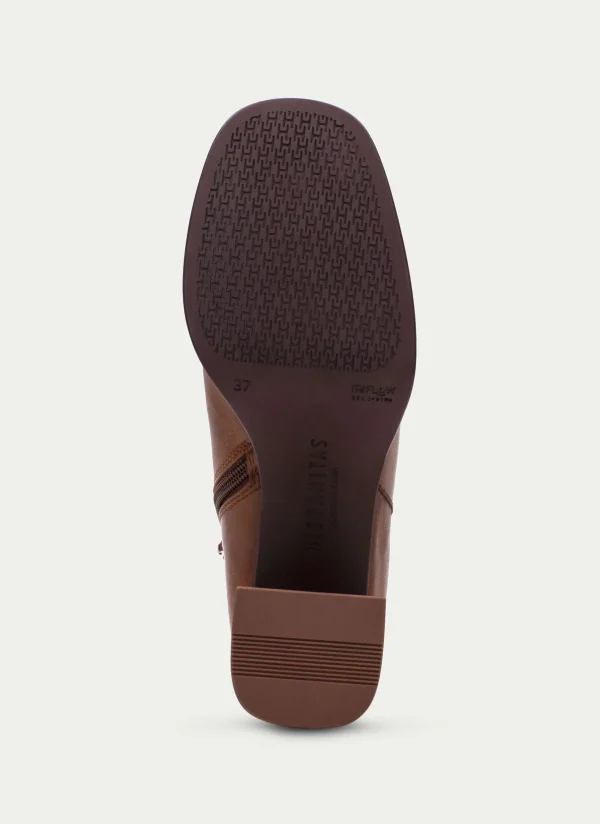 HISPANITAS Botins tokio couro