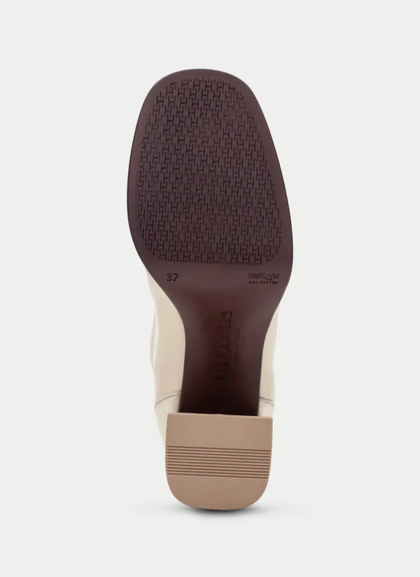 HISPANITAS Botins tokio marfil